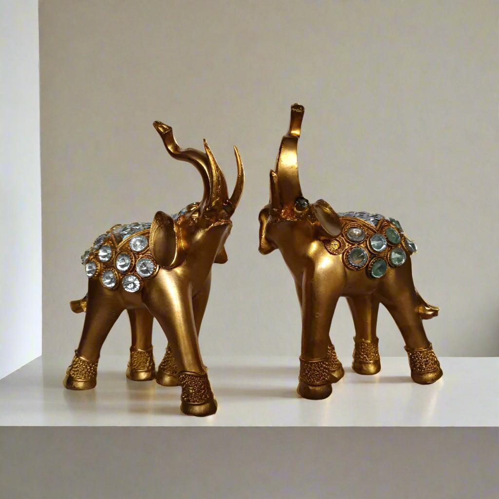 Elephant:The Diamond Guard Table Decor