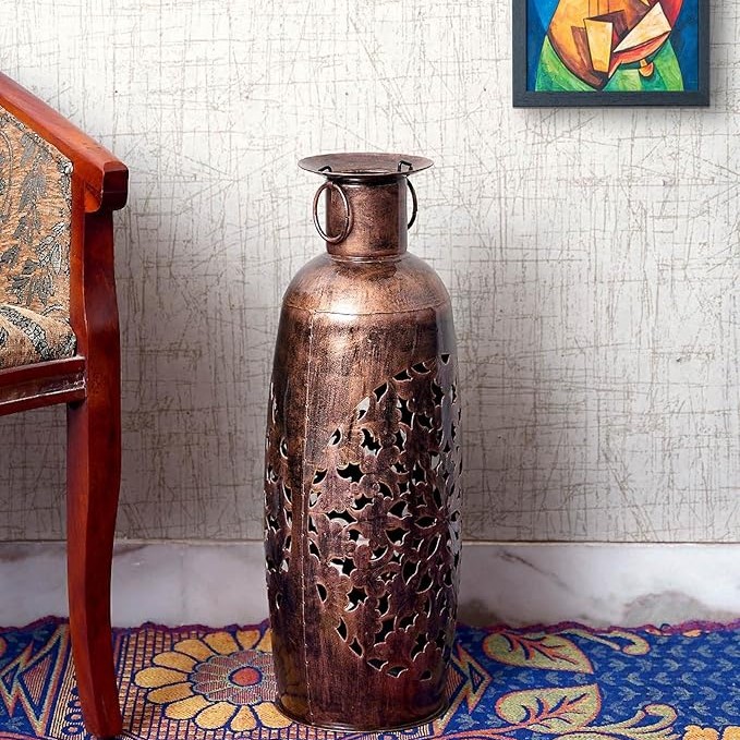 Golden Luxury Flower Vase