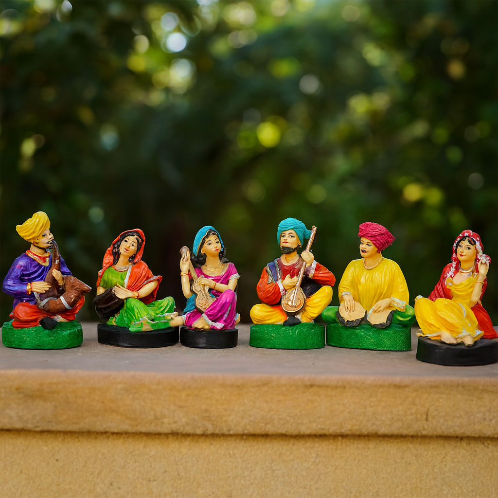 Indian Musician Showpiece