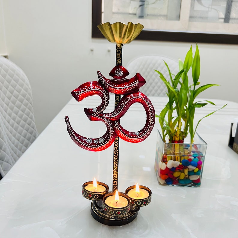 Iron OM Tea light holder
