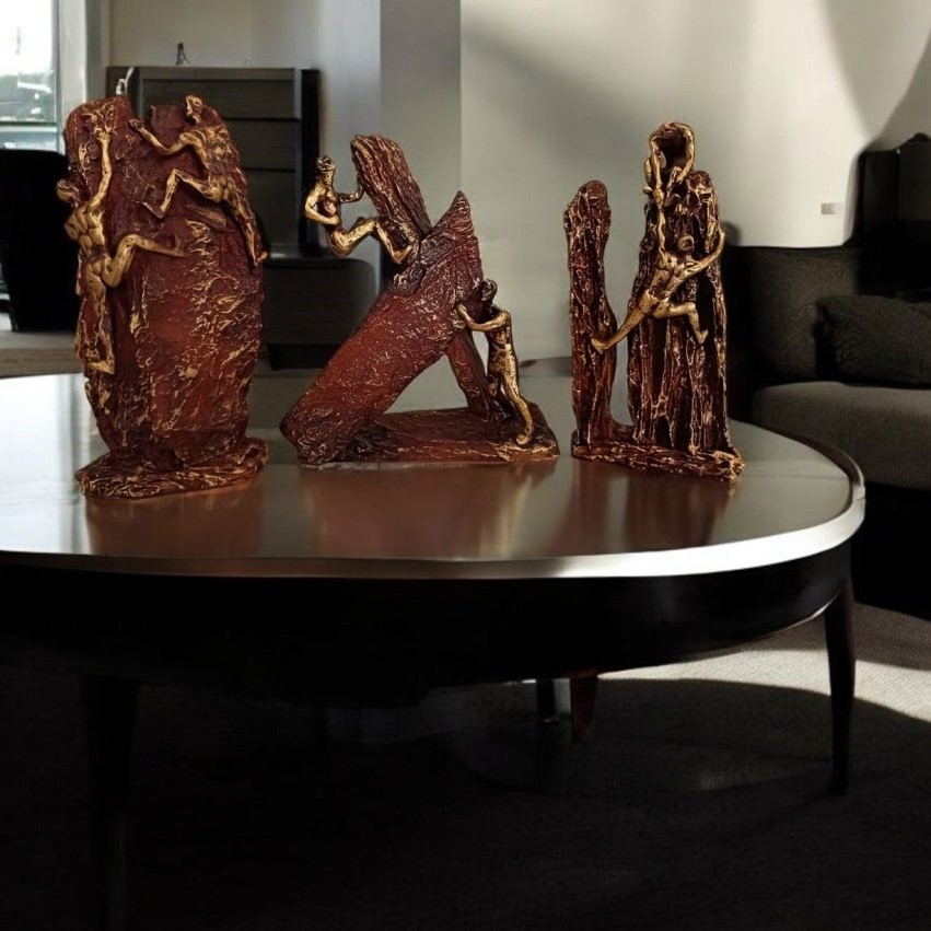 Mountain Man:The Petrified Peak Pioneers Table Decor