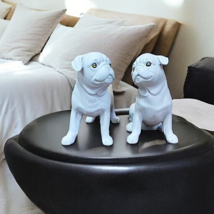 Charming Dog Set for Stylish Table Decor